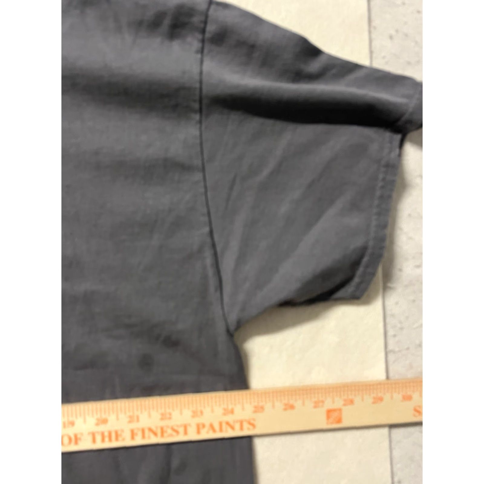 Vintage The Rolling Stones Graphic T Shirt Gray XL Women's Short Sleeve Cotton Crew Neck Pullover Casual Music Flaws Size XL / US 12-14 / IT 48-50 - 3 Thumbnail