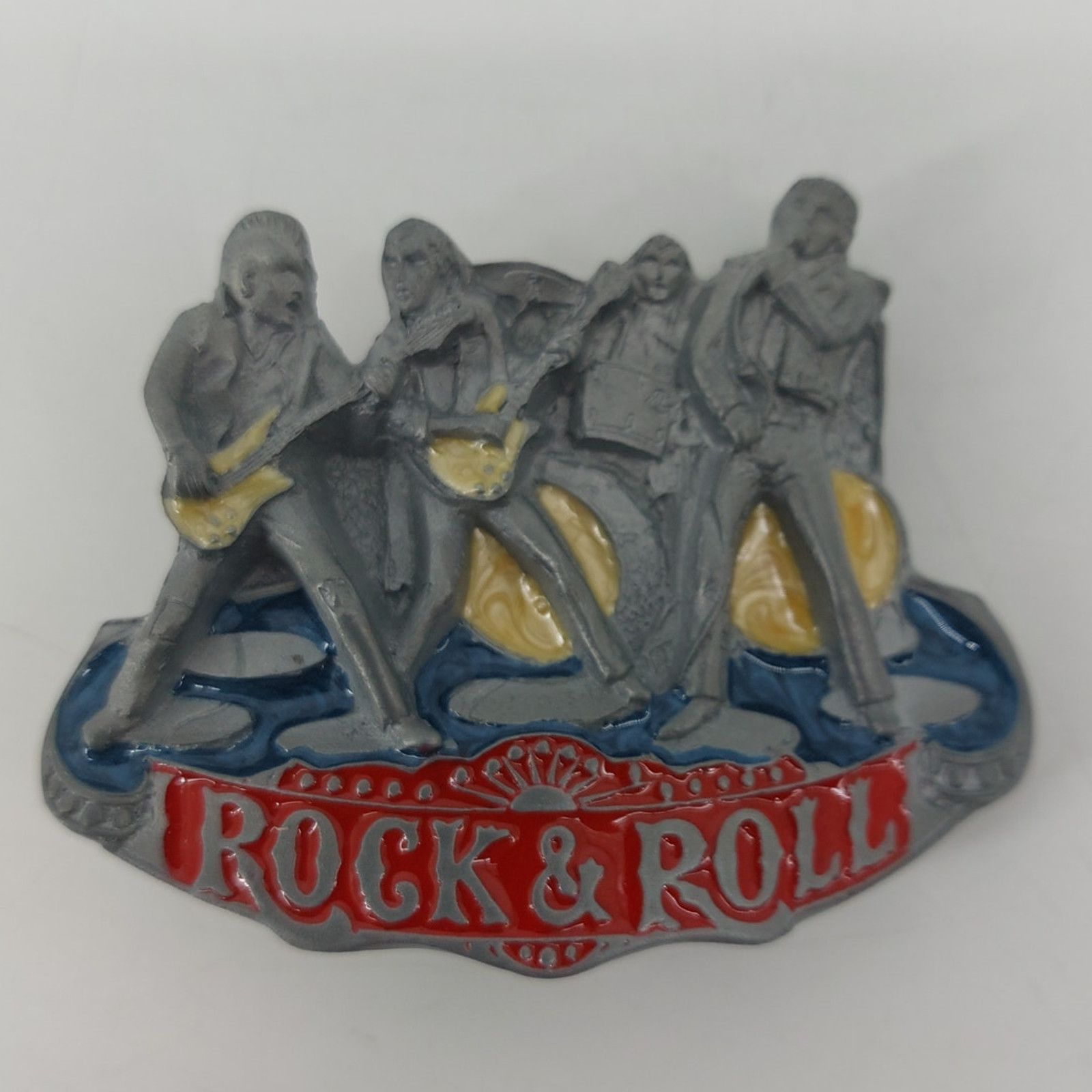 Vintage Rock & Roll Rockabily Band Belt Buckle Classic Oldies 50s Size ONE SIZE - 1 Thumbnail