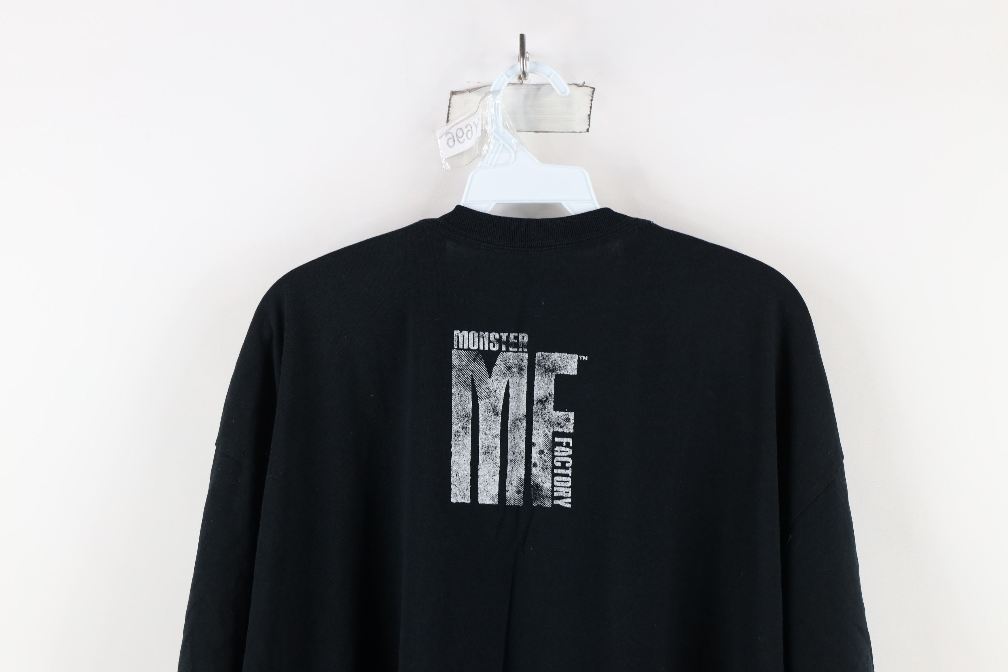 Vintage Vintage Y2K Streetwear Monster Factory Gym Beast T-Shirt Size US XXL / EU 58 / 5 - 12 Thumbnail