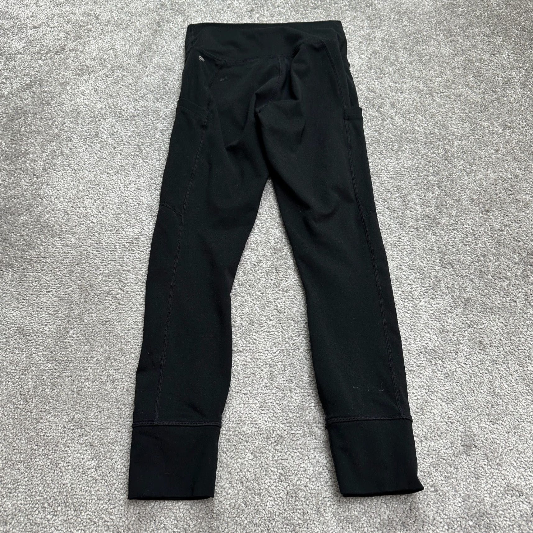Fabletics Fabletics Leggings Woman XS Black Compression Skinny Activewear 24x23 Athletic Warm Weather City Outdoor Athleisure Womens Size 26" / US 2 / IT 38 - 2 Thumbnail