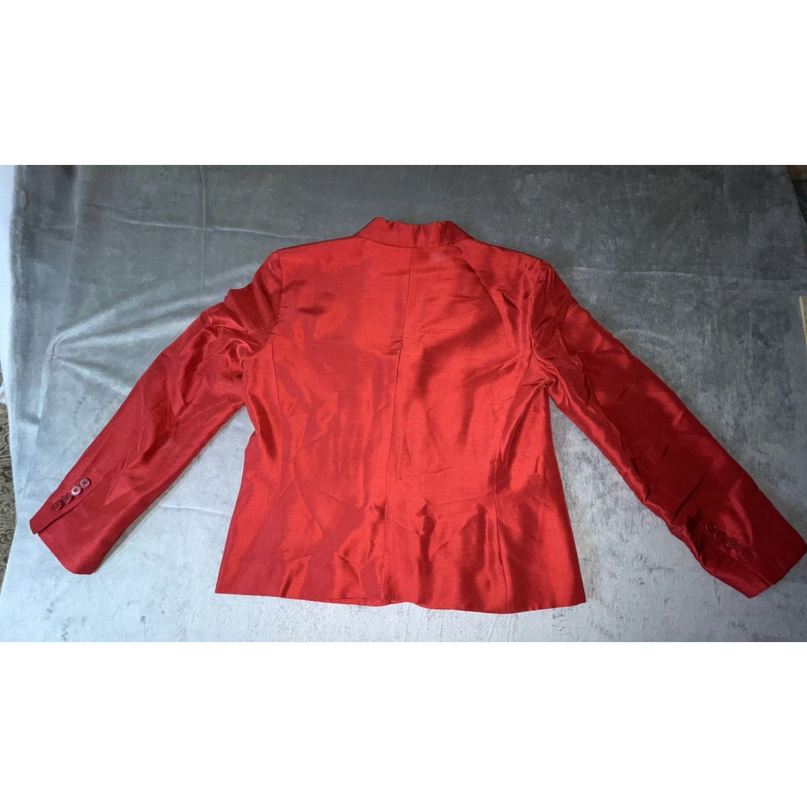 Lauren Ralph Lauren Lauren Ralph Lauren Silk Blazer & Pant Set Size 6 Red Size S / US 4 / IT 40 - 10 Thumbnail