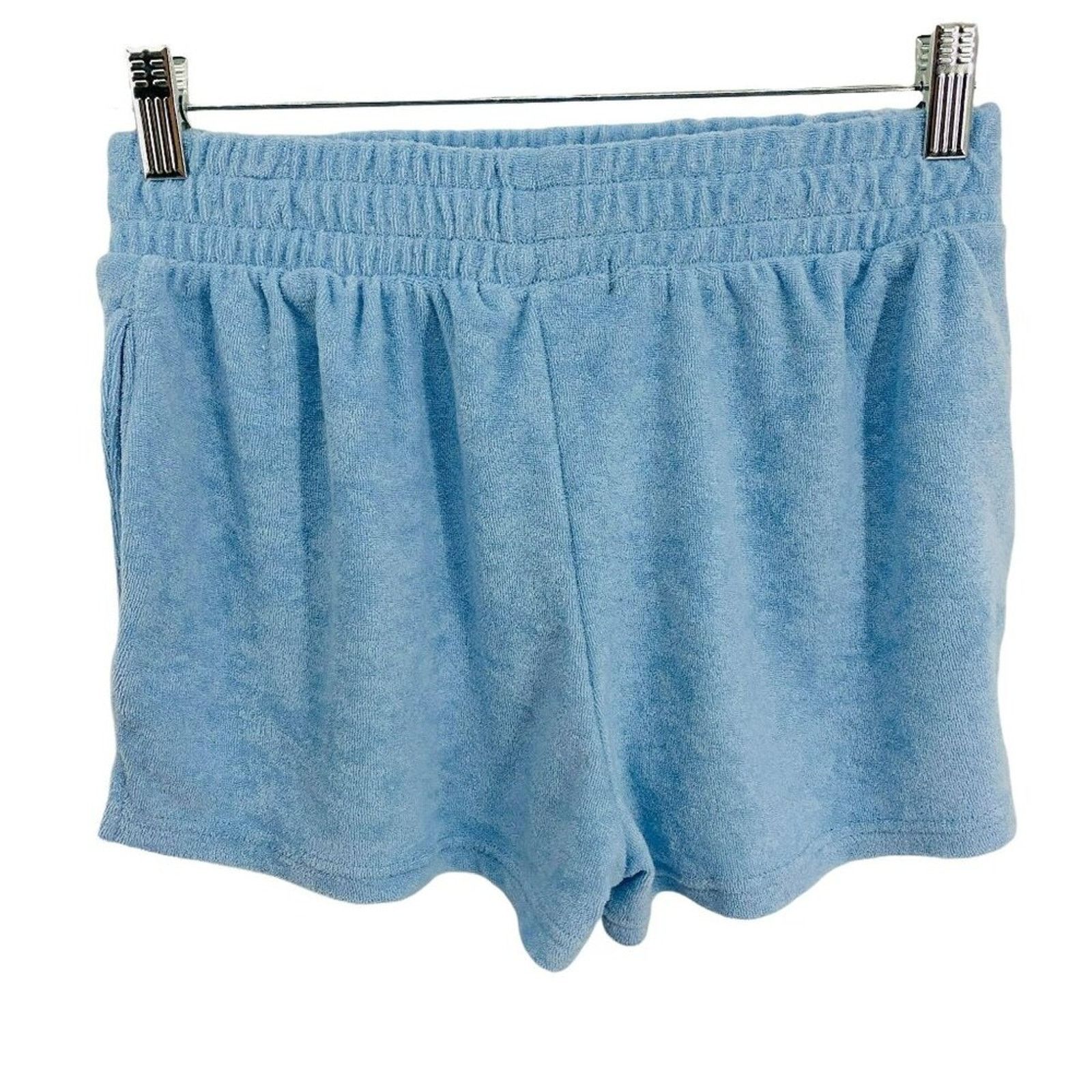 Forever 21 Forever 21 Pale Blue Terry Cloth Shorts Size Medium Size 28" / US 6 / IT 42 - 3 Thumbnail