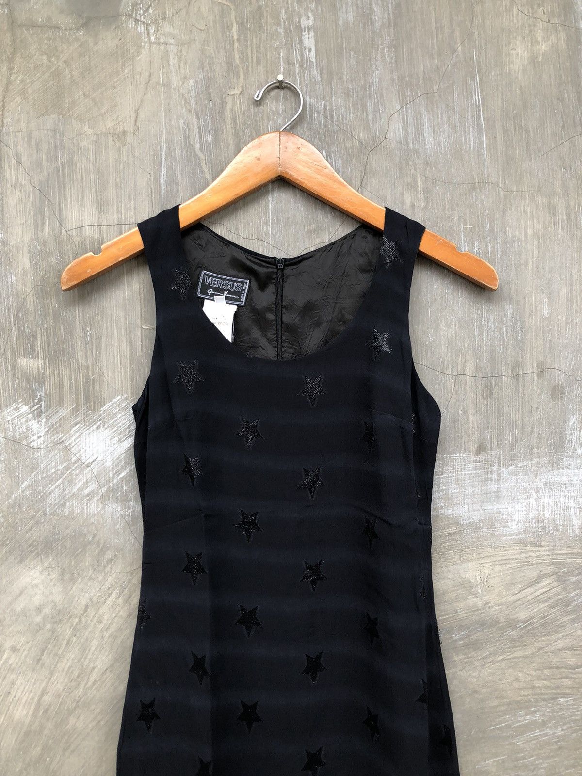 Versace Versus Gianni Versace Star Pattern Women Midi Dress Size XS / US 0-2 / IT 36-38 - 2 Thumbnail