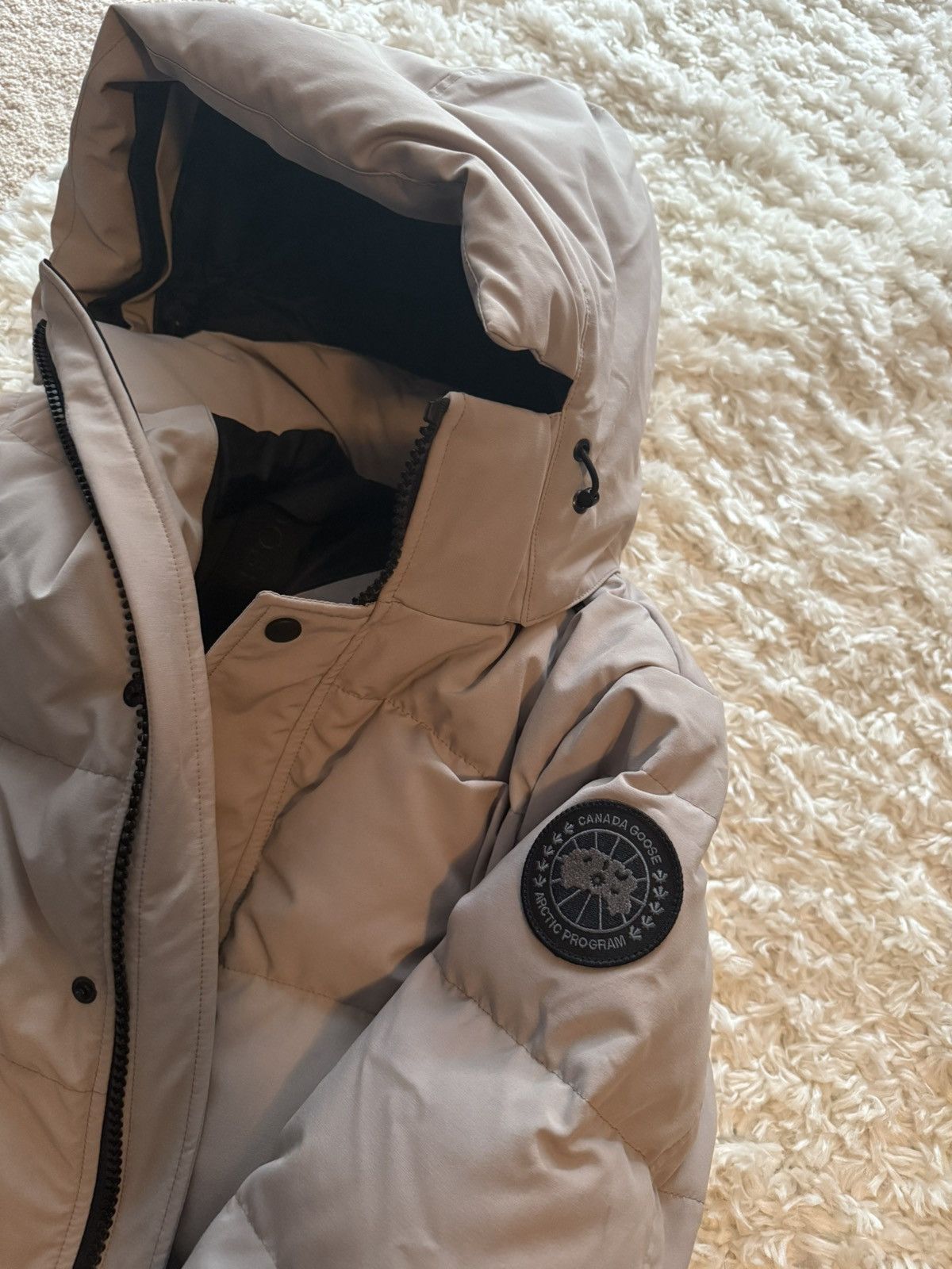 Canada Goose Canada goose Wyndham Parka (Men, limestone) Size US XS / EU 42 / 0 - 3 Thumbnail