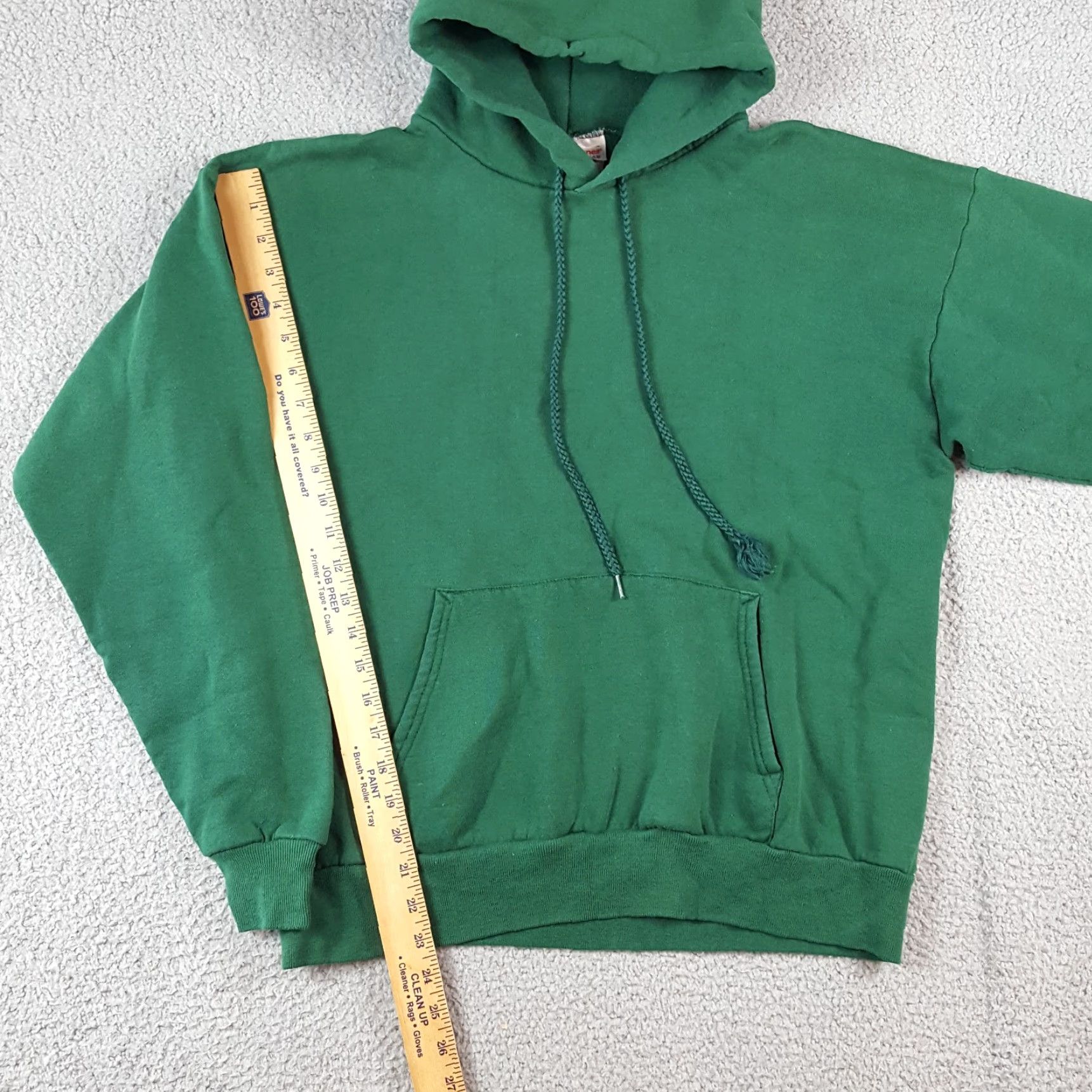 Hanes Vintage Hanes Forest Green Hoodie L Men 90s Grunge Y2K Crew Neck Pullover Sweatshirt Size US L / EU 52-54 / 3 - 7 Thumbnail