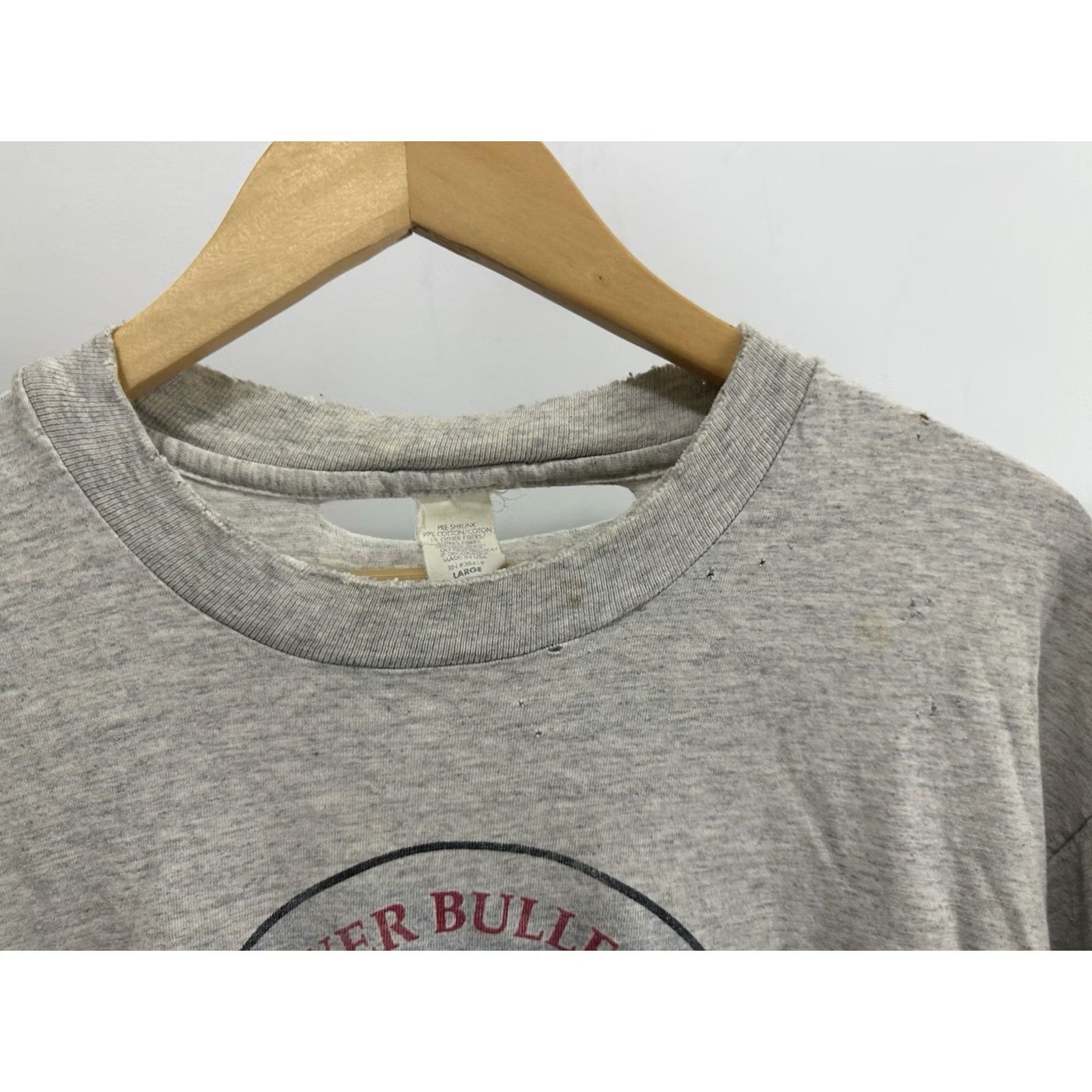 Vintage VTG 90s Bob Seger & The Silver Bullet Band Thrashed Distressed Band T-Shirt L Mens Heather Gray N/A Size US L / EU 52-54 / 3 - 6 Thumbnail