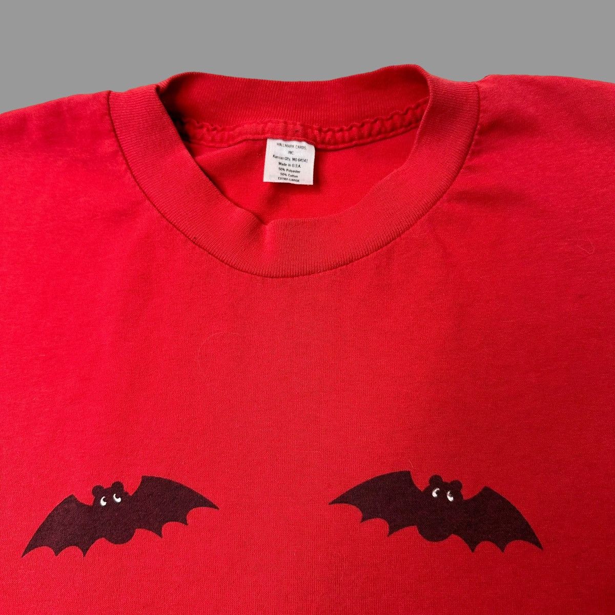 Vintage Vintage 1990s smiley face vampire tshirt Size US L / EU 52-54 / 3 - 3 Thumbnail
