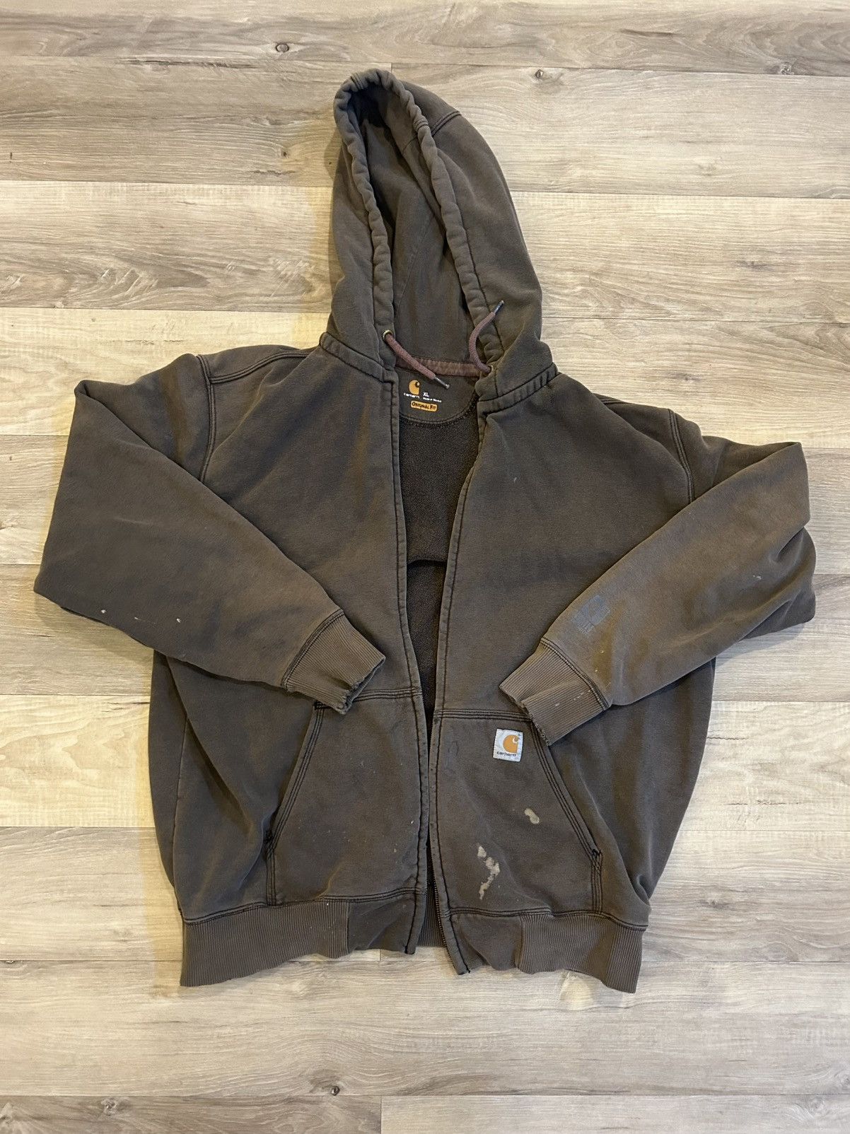 Carhartt Carhartt Zip-Up Hoodie Size US XL / EU 56 / 4 - 1 Thumbnail