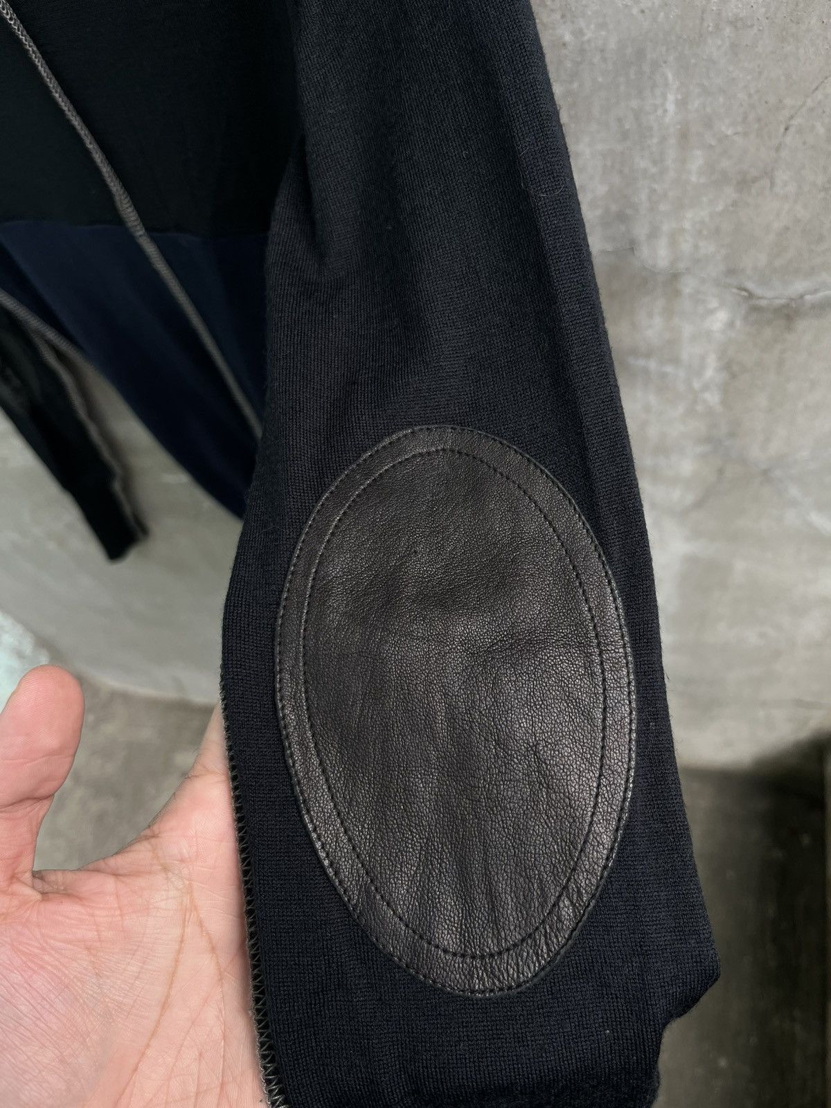 Junya Watanabe John Smedley AW10 Reverse Overlock Wool Sweater Size US S / EU 44-46 / 1 - 6 Thumbnail