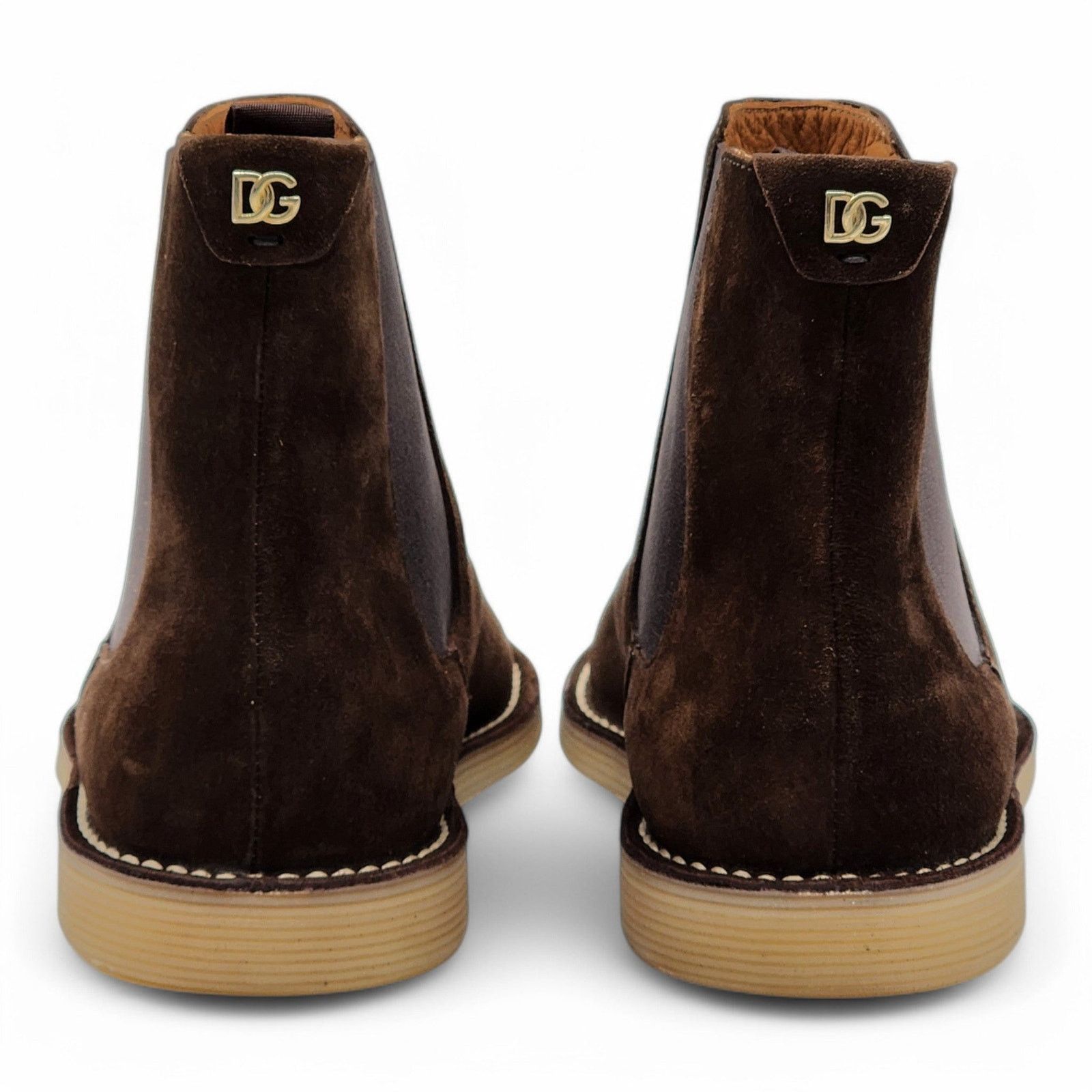 Dolce & Gabbana Ankle Boots - Suede - Brown 43 10 US 9UK $995 Size US 10 / EU 43 - 5 Thumbnail