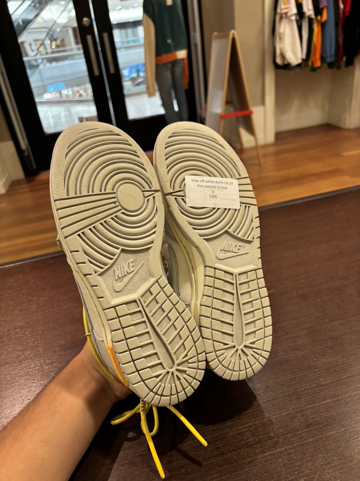 Nike × Off-White Nike Off-White Dunk Lot 29 Size US 6 / EU 39 - 7 Thumbnail