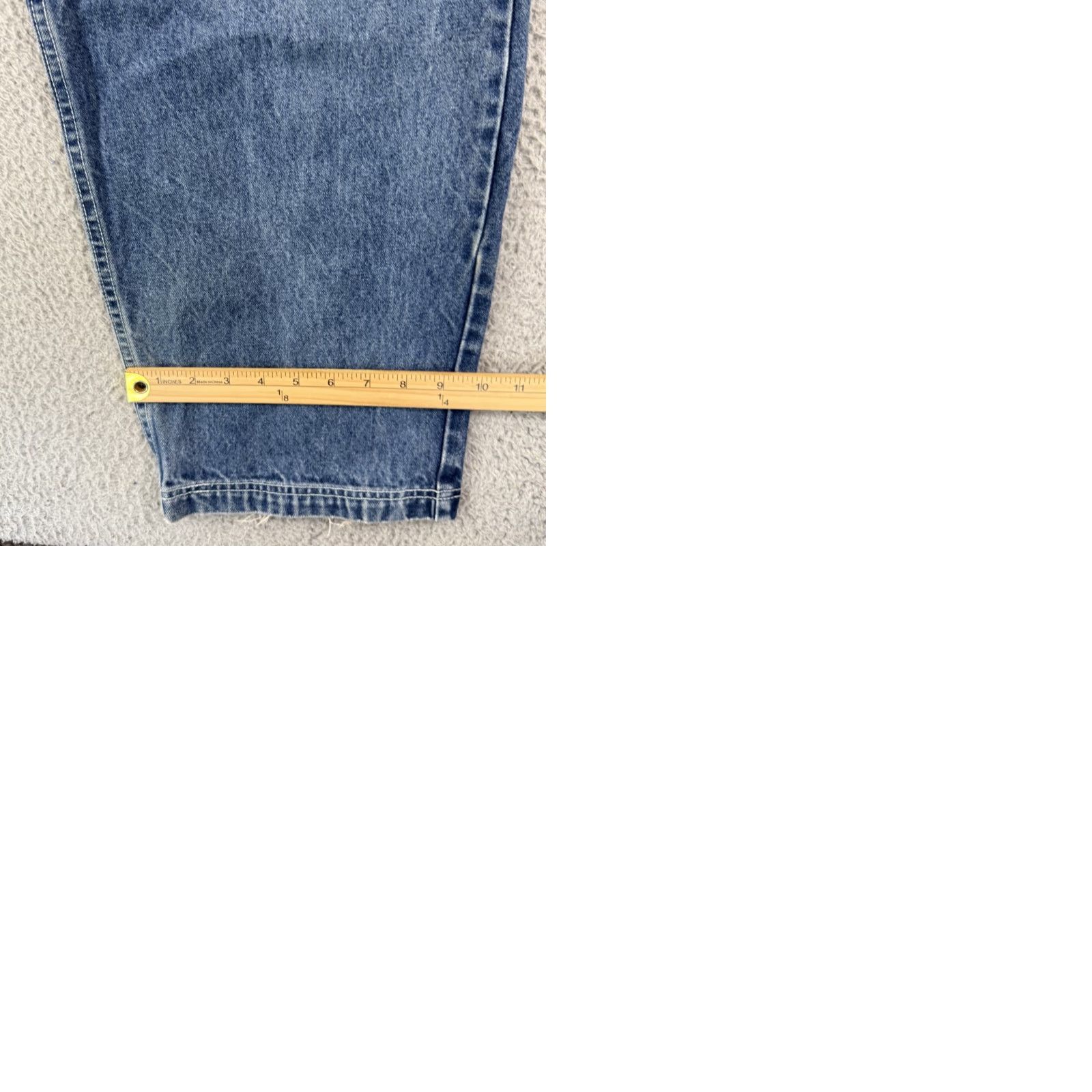 VIBE VINTAGE Vibes Jeans Mens 34x34 Carpenter Grunge Wide-Leg Baggy Loose Skate Y2K Size US 34 / EU 50 - 9 Thumbnail