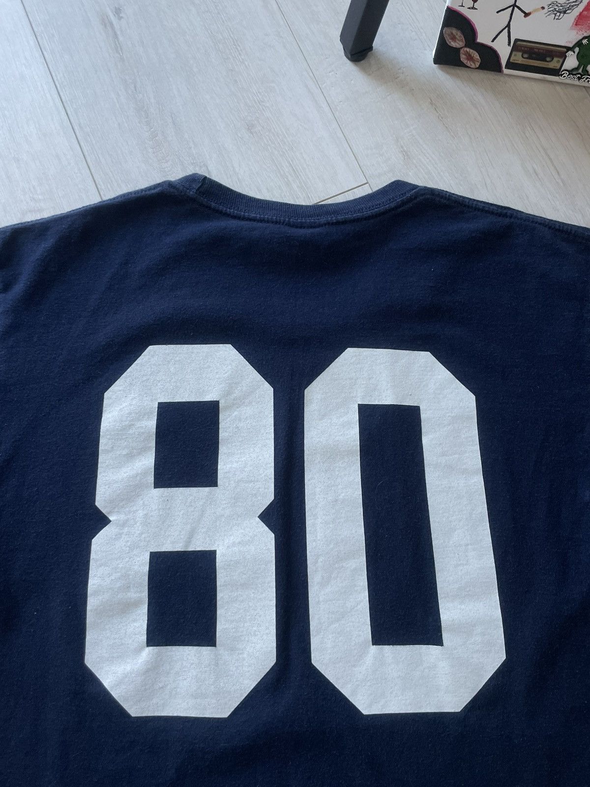 Stussy Vintage 00’s Stussy #80 T-Shirt Dark Blue RARE Size US L / EU 52-54 / 3 - 4 Thumbnail