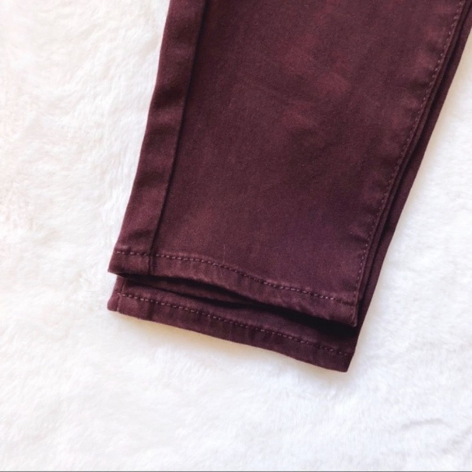 Levi's Levi's On The Move Skinny Maroon 27x28 Jeans Size 27" / US 4 / IT 40 - 2 Thumbnail