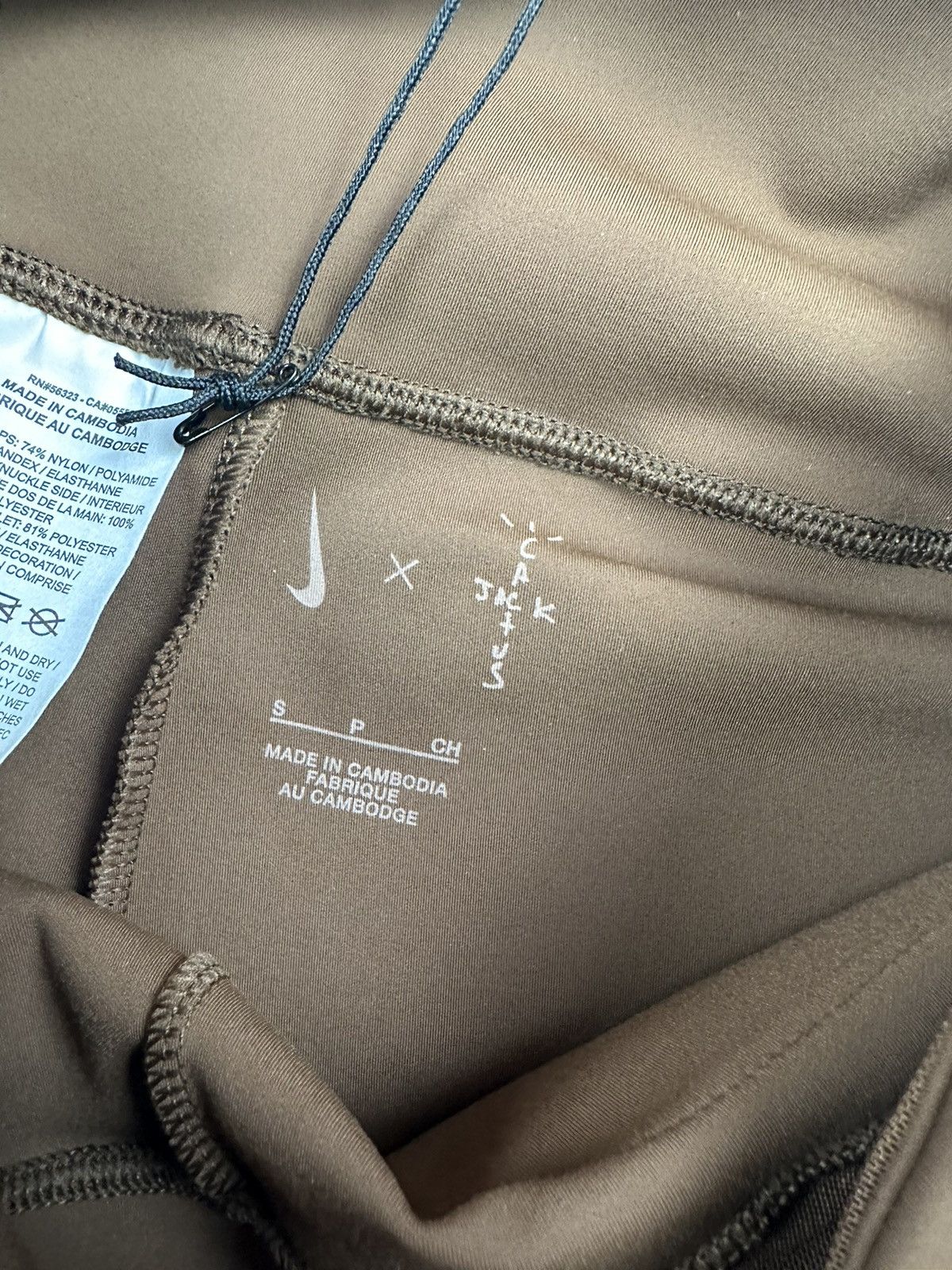 Nike New Womens Nike x Cactus Jack Travis Scott Shorts Size 26" / US 2 / IT 38 - 6 Thumbnail