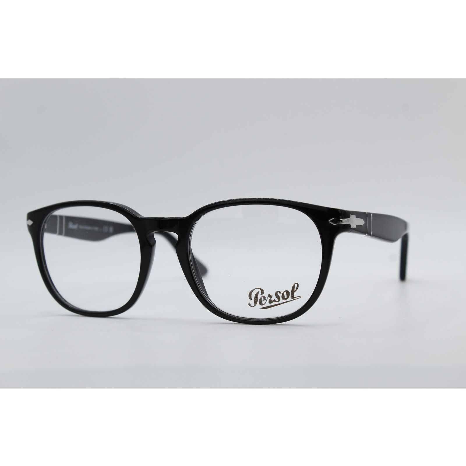 Persol Persol 3283-V 95 Black Eyeglasses, 52-19-145, Size ONE SIZE - 2 Thumbnail