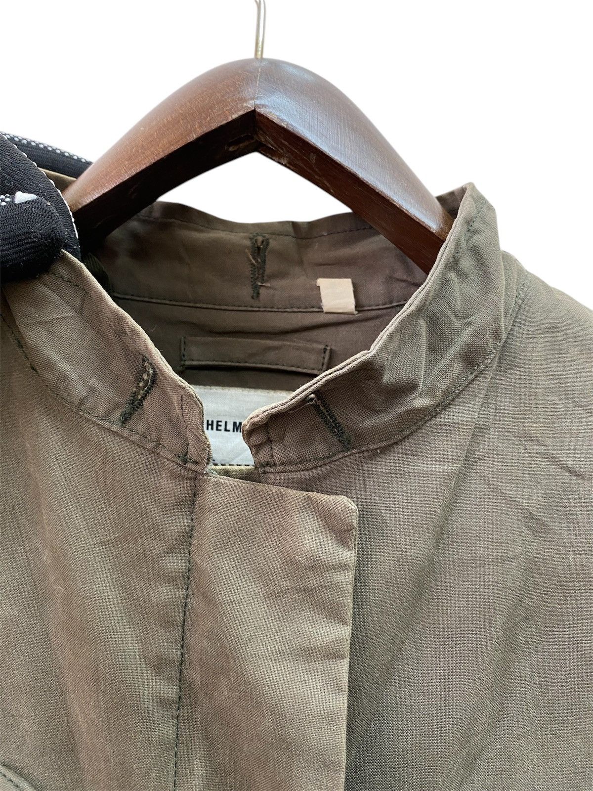 Helmut Lang × Vintage Vtg Helmut Lang 90’s Bondage Military Jacket Size US S / EU 44-46 / 1 - 10 Thumbnail