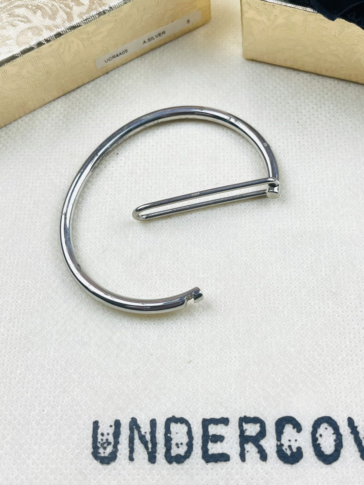 Undercover Undercover Silver Carabiner Cuff Bracelet Size ONE SIZE - 2 Thumbnail