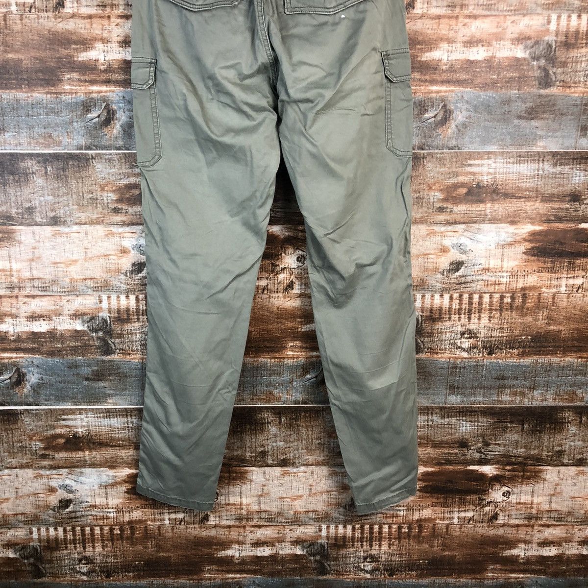 Japanese Brand DL Lepsim Green Cargo Multipocket Pants #C646 Size US 29 - 15 Thumbnail