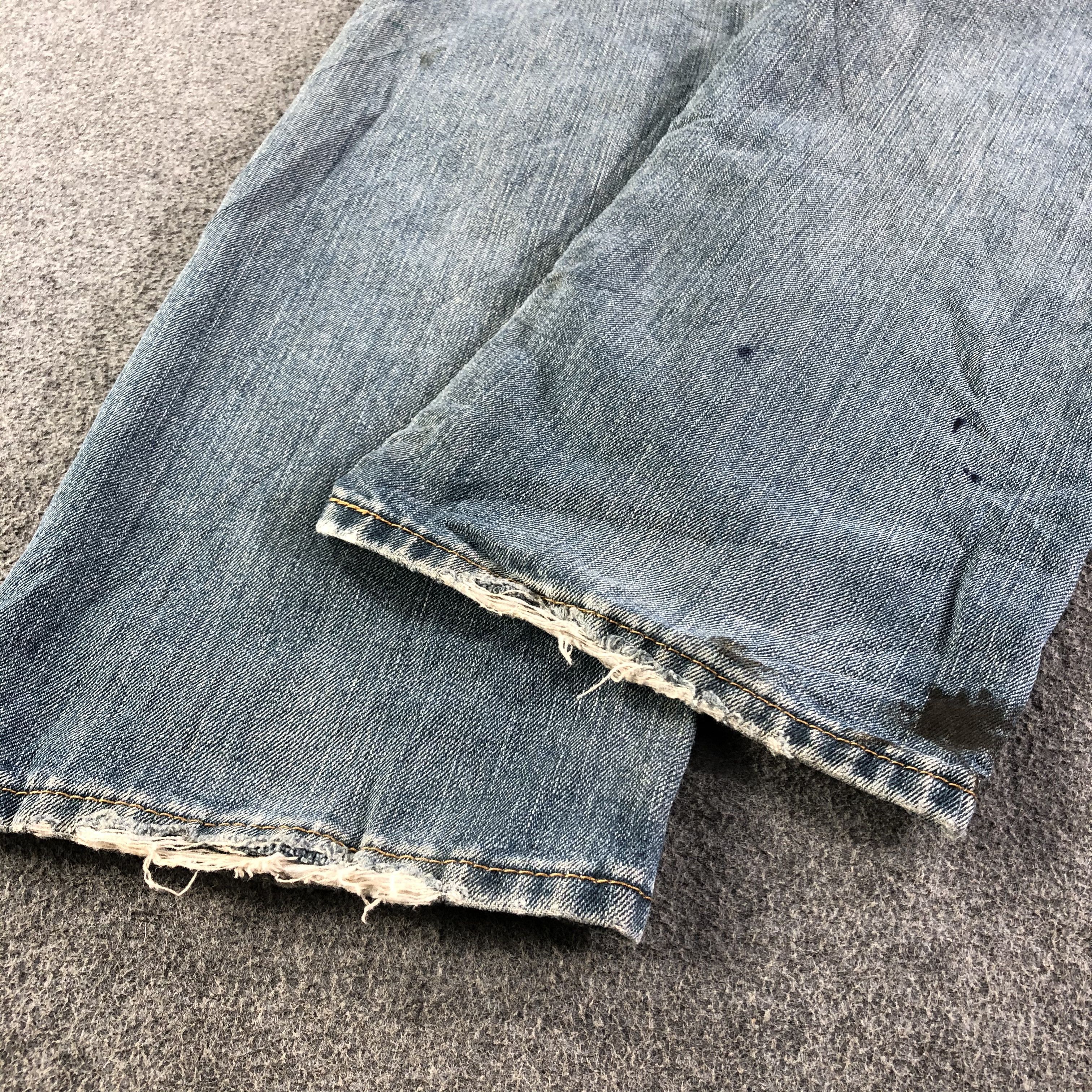 Levi's Vintage Blue Wash Levis 559 Jeans-J2998 Size US 33 - 6 Thumbnail