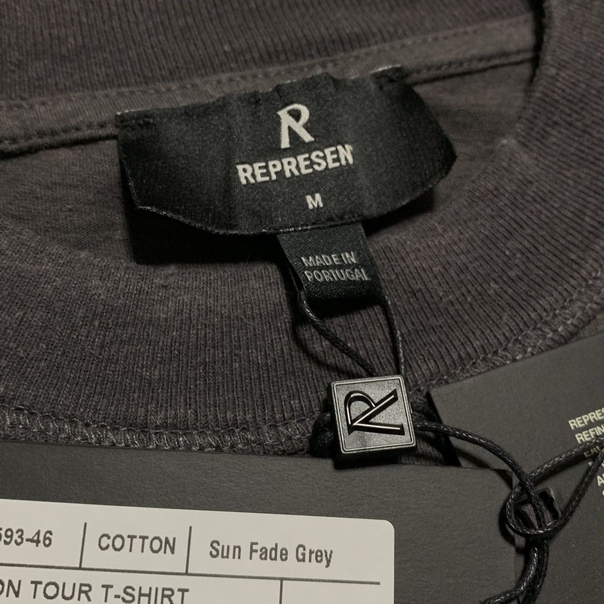 Represent Clo. Represent Medium Dream On Tour Sun Fade Grey Tee Size US M / EU 48-50 / 2 - 8 Thumbnail