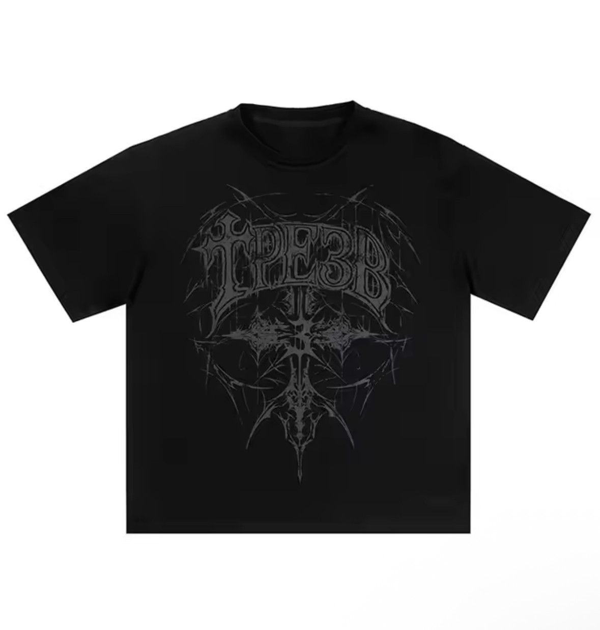 Other Streetwear Y2K Retro Gothic Letter Good Print TShirt Size US XL / EU 56 / 4 - 1 Thumbnail