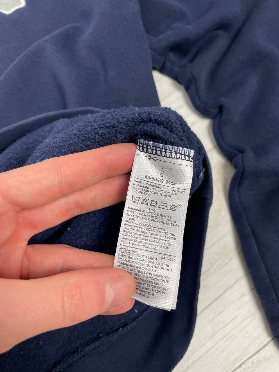 Gap Gap Hoodie Big Logo Size US L / EU 52-54 / 3 - 8 Thumbnail