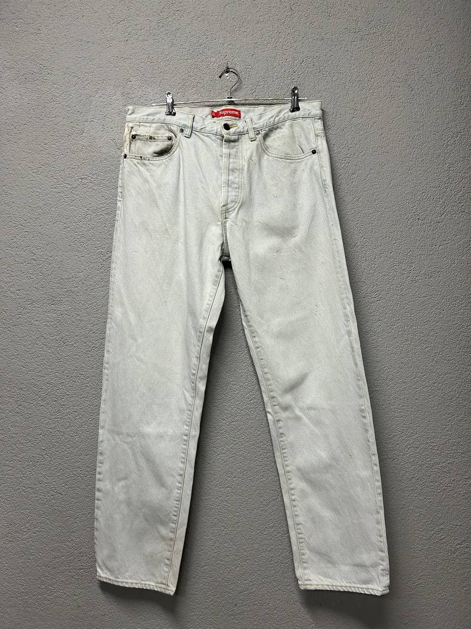 Supreme Supreme mens regular fit jeans size W 32 Size US 32 / EU 48 - 1 Thumbnail