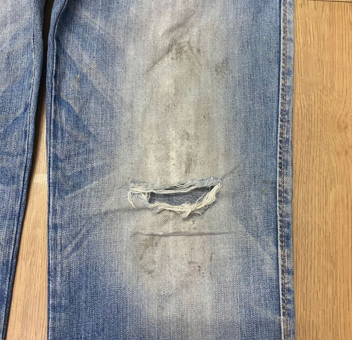 Edwin Vintage Edwin Distressed Denim Size US 32 / EU 48 - 10 Thumbnail