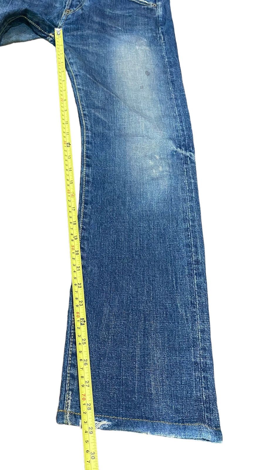 Designer × Japanese Brand Hosu.Atpd Redline Jeans W30” Size US 30 / EU 46 - 17 Thumbnail