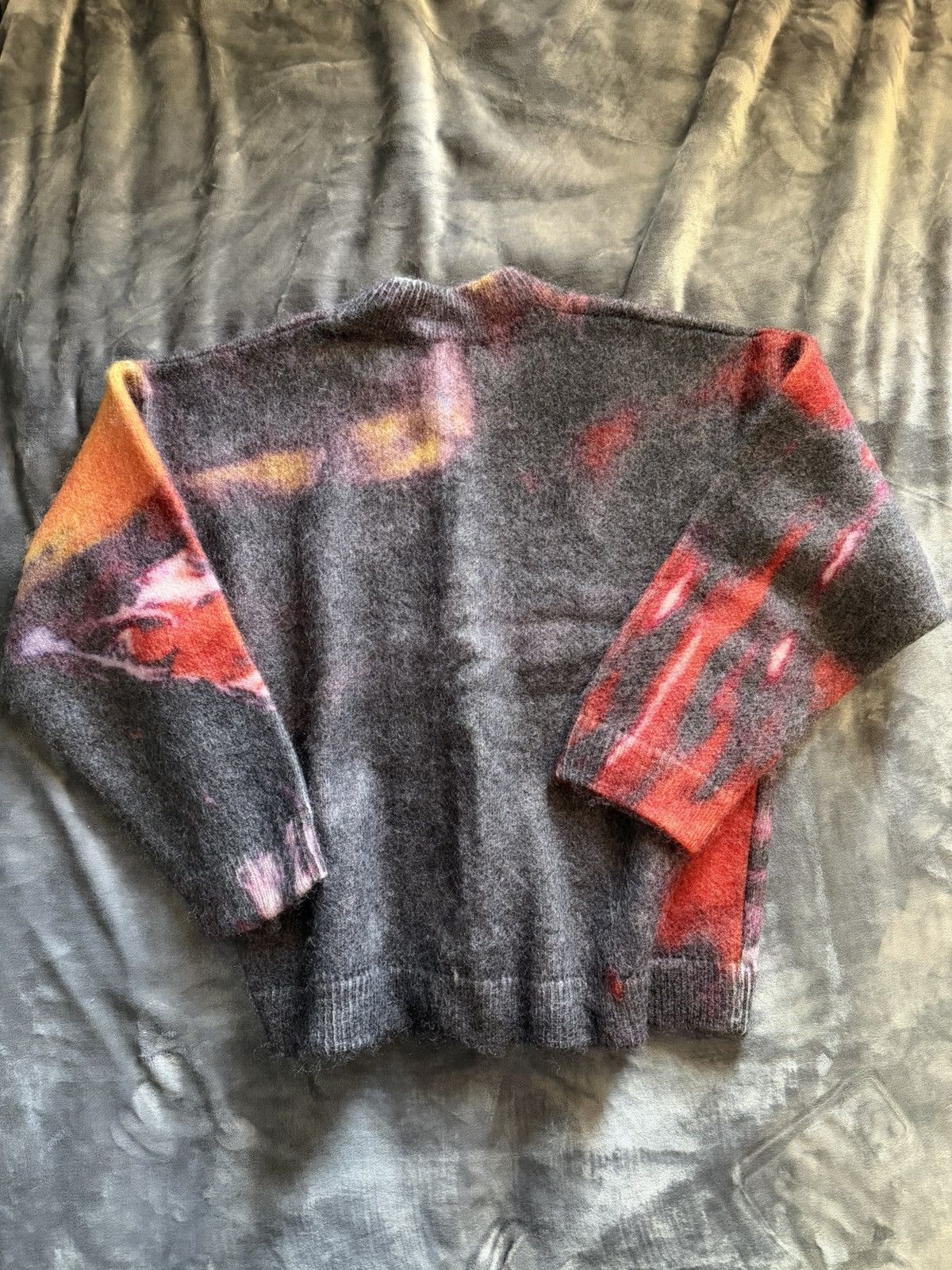 Namacheko Namacheko Rezyane Printed Red Wool Sweater Size US L / EU 52-54 / 3 - 3 Thumbnail