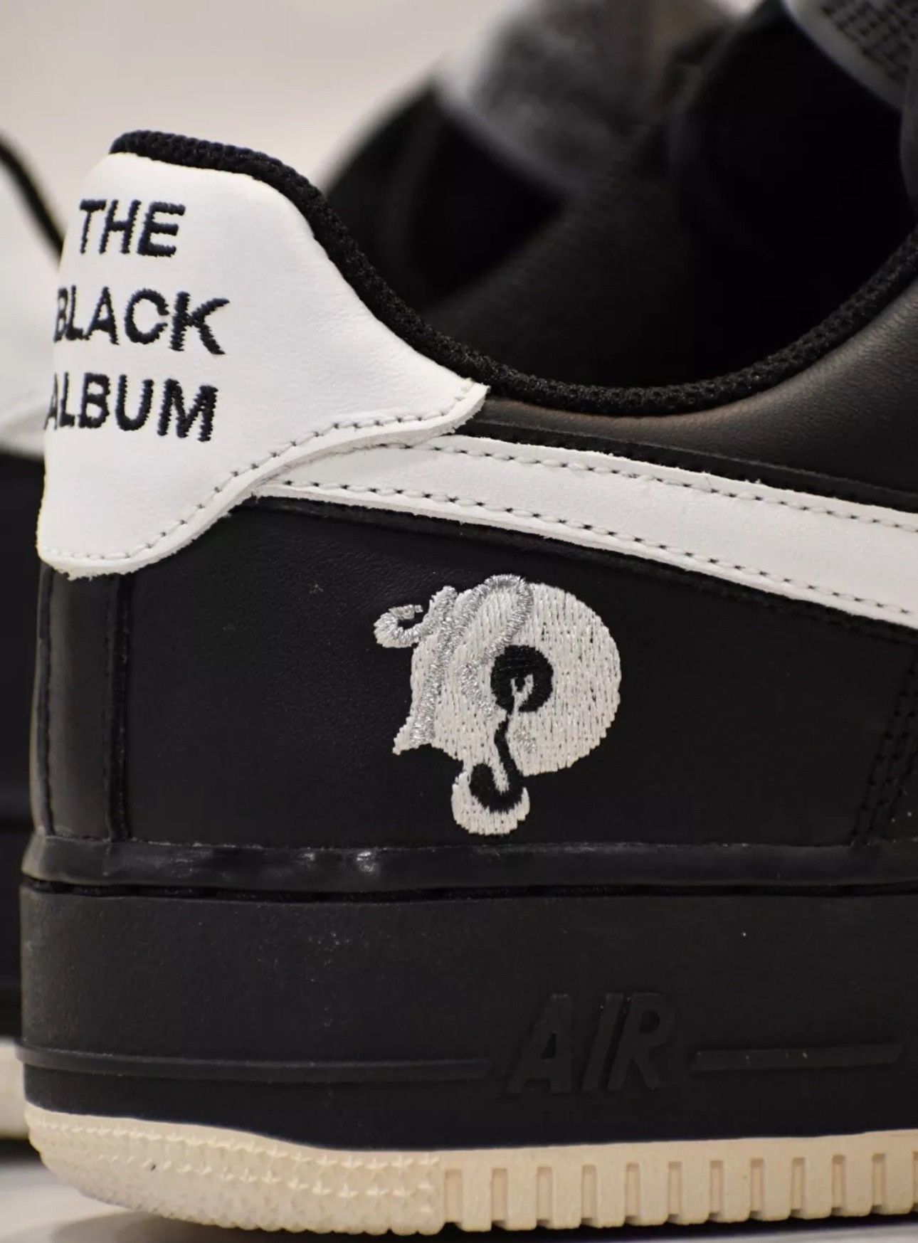 Nike Air Force 1 ‘The Black Album’ Size US 10.5 / EU 43-44 - 3 Thumbnail