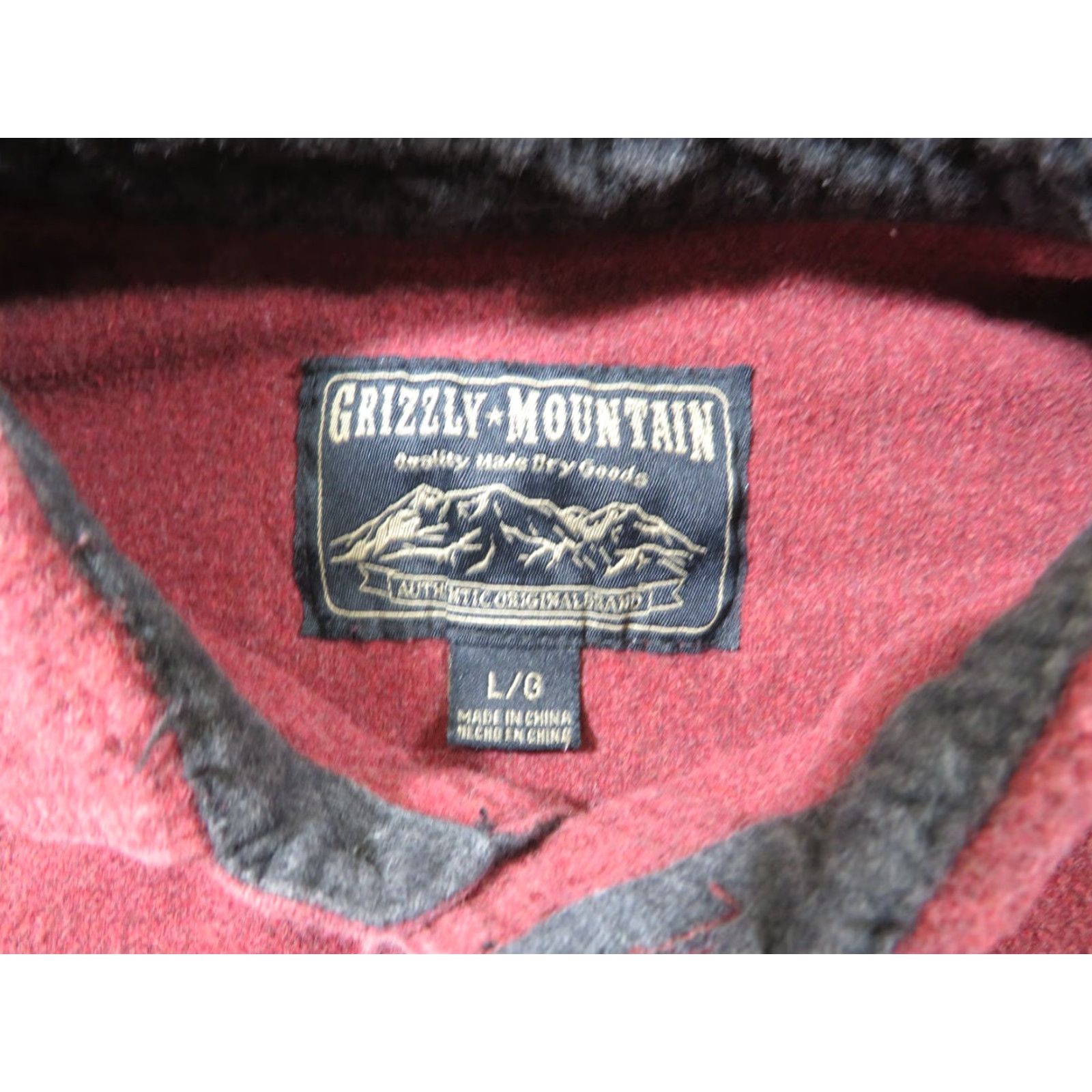 Vintage VINTAGE Grizzly Mountain Shirt Northwest Outfitters Men L Red Flannel Button-Down Long Sleeve Embroidered Pockets Casual Workwear Outdoor 90s Classic Size US L / EU 52-54 / 3 - 4 Thumbnail