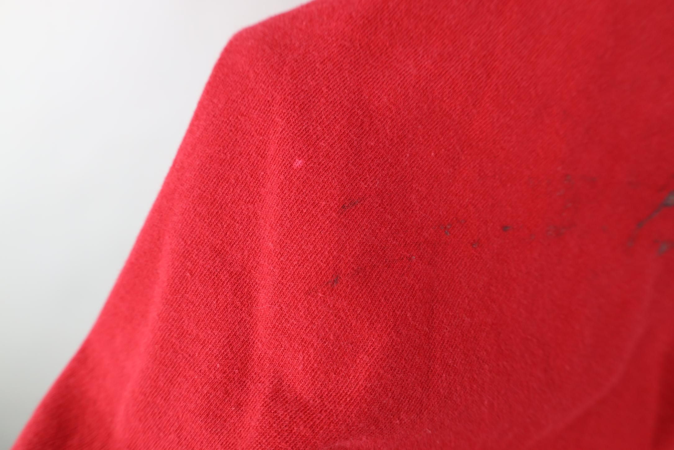 Polo Ralph Lauren Vintage 90s Chaps Ralph Lauren Spell USA Flag T-Shirt Red Size US XL / EU 56 / 4 - 7 Thumbnail