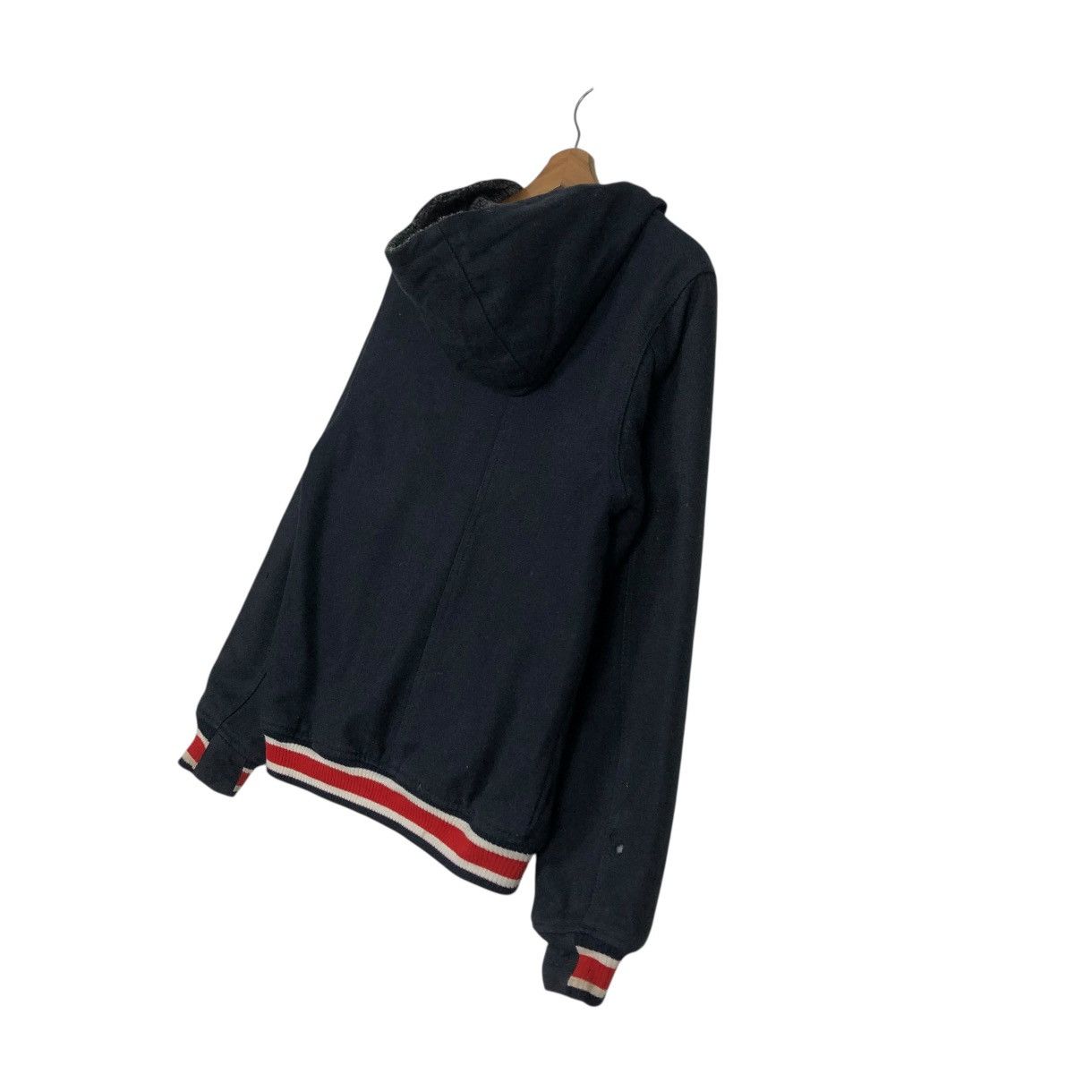 Vintage 🔥WOOL BOMBER JACKET JUMPER BLANKET OCTOPUSARMY Size US M / EU 48-50 / 2 - 13 Thumbnail