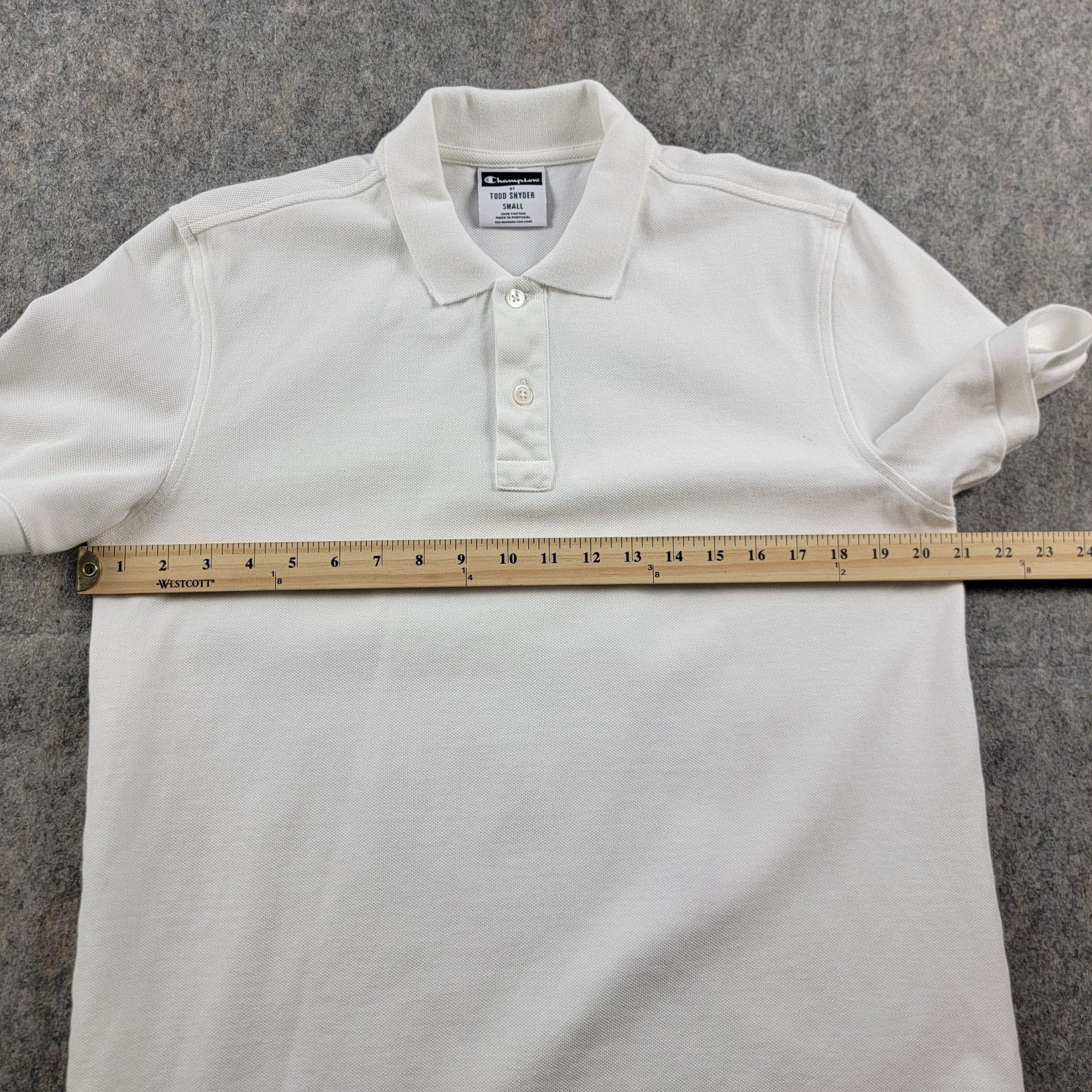 Todd Snyder Champion x Todd Snyder Pique Polo Shirt Short Sleeve *Read* Size US S / EU 44-46 / 1 - 3 Thumbnail