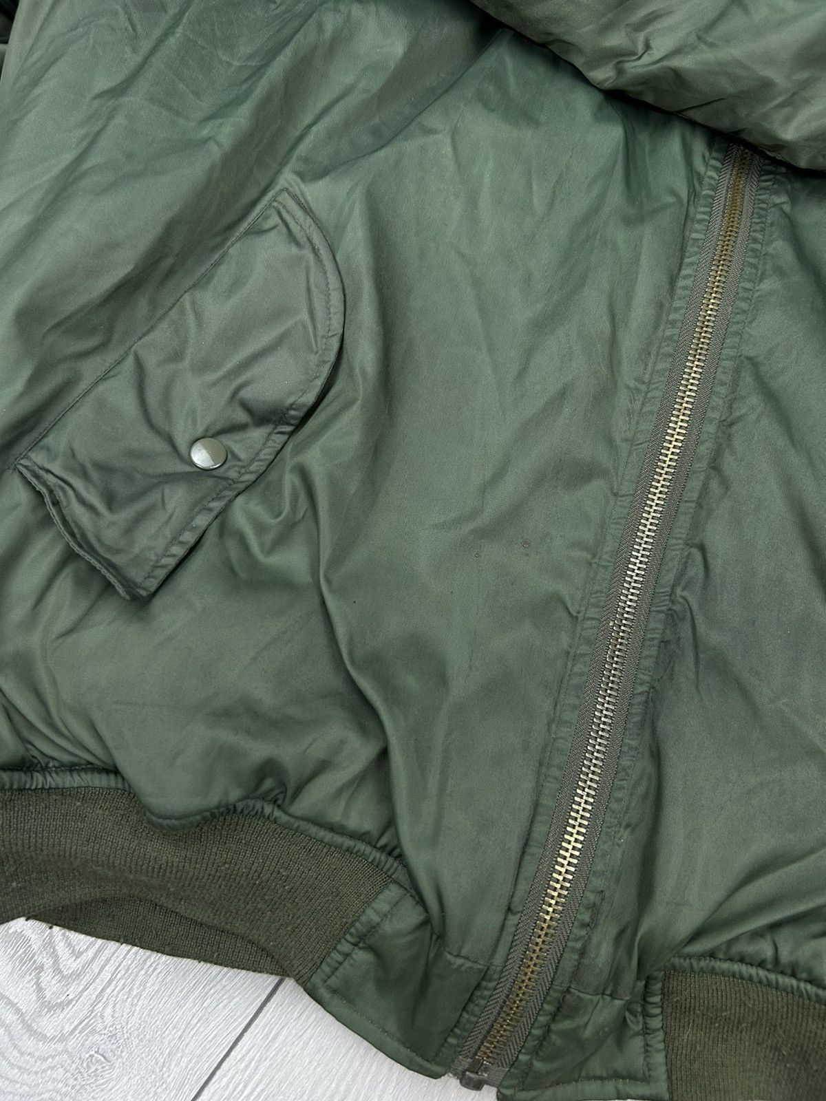 Japanese Brand × Vintage Aviation Flight Vintage Jacket MA-1 USA size XL Size US XL / EU 56 / 4 - 6 Thumbnail