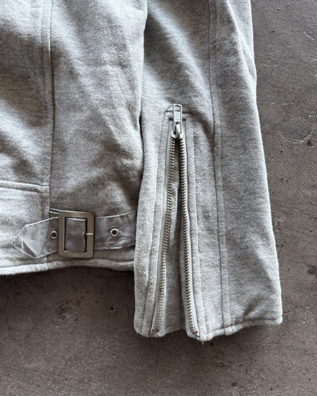 Japanese Brand Pine Bluff Assymetrical Grey Sweatshirt Jacket Size US M / EU 48-50 / 2 - 10 Thumbnail