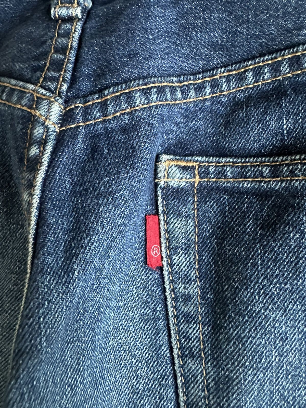 Uniqlo Vintage 80s Unique Clothing Warehouse Denim W31 D520 Size US 31 - 7 Thumbnail