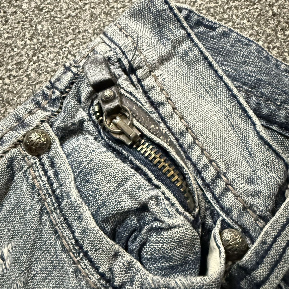 Affliction × If Six Was Nine 🔥🇯🇵 Japanese Seditionaries Bootcut Crash Denim Size US 32 / EU 48 - 11 Thumbnail