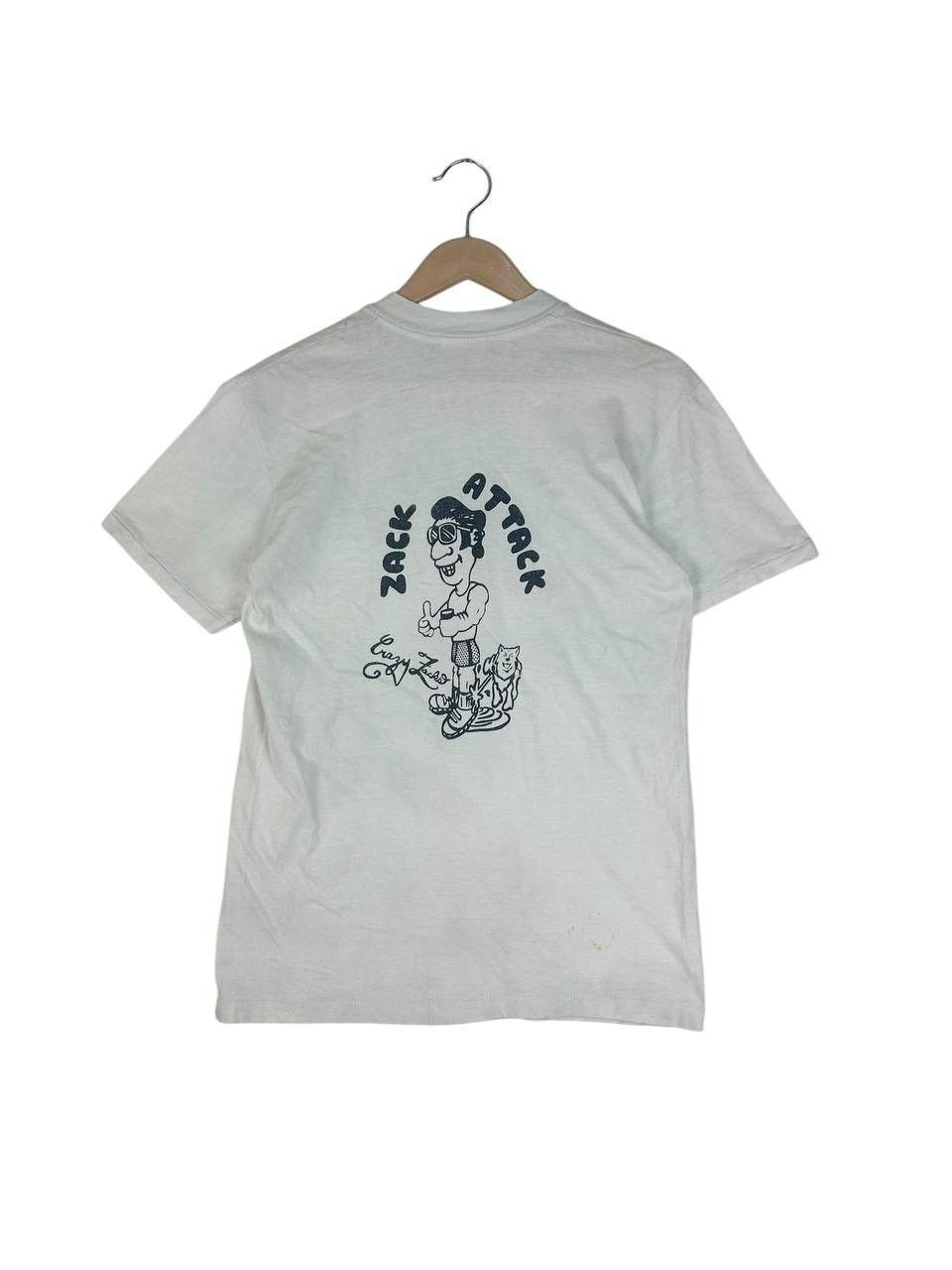 Vintage Vintage 90s Zack Attack T-Shirt | Retro Cartoon Graphic Tee Size US S / EU 44-46 / 1 - 1 Thumbnail