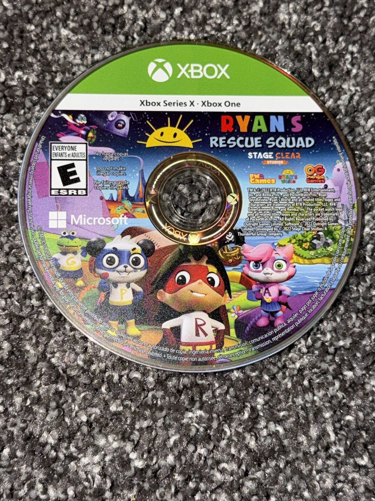 Other Microsoft Xbox Series X/S One Ryan’s Rescue Squad Video Game Size ONE SIZE - 7 Thumbnail