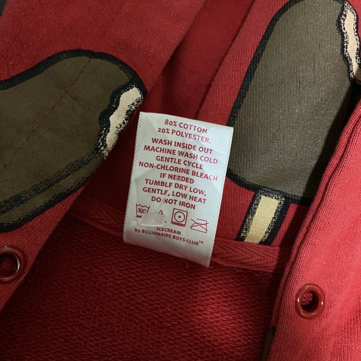 Billionaire Boys Club × Icecream Billionaire Boys Club AOP Zip Up Jacket — Red Size US XL / EU 56 / 4 - 4 Thumbnail