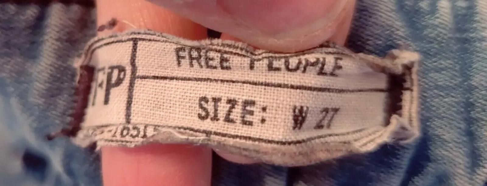 Free People Free People men's Jeans 27 Skinny Jean Mid Rise Light Blue R Size 27" / US 4 / IT 40 - 8 Thumbnail