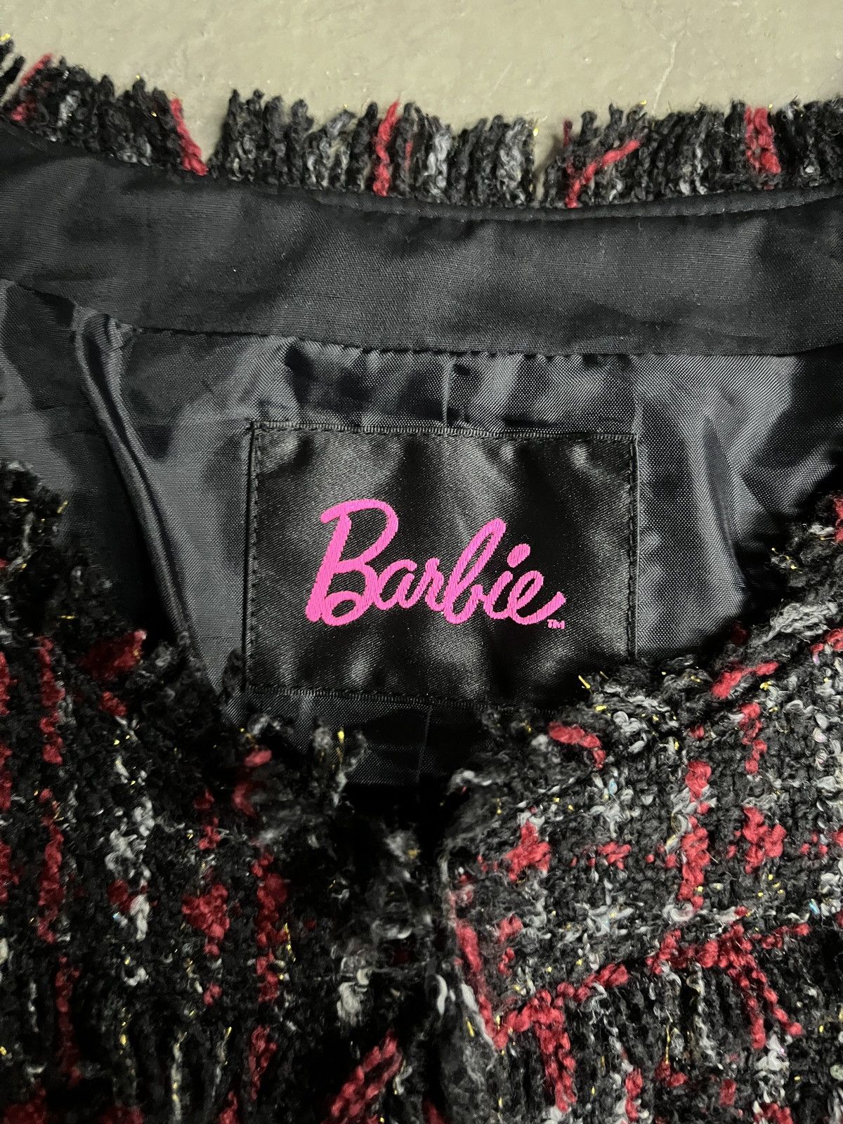 Hysteric Glamour 2000s Barbie - Rare Tweed Jacket Chanel Gdragon Jennie Style Size S / US 4 / IT 40 - 9 Thumbnail