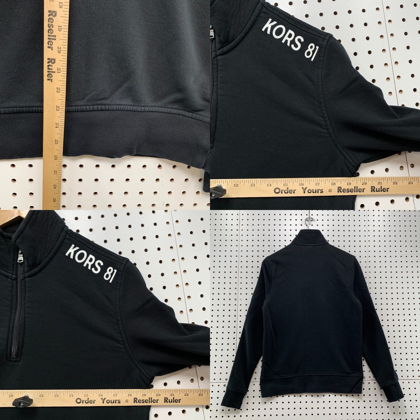 Michael Kors Michael Kors 1/4 Zip Sweater Black Mens Small Pullover Knit Mock Neck 1/4 Zip Adult Mens Size US S / EU 44-46 / 1 - 9 Thumbnail
