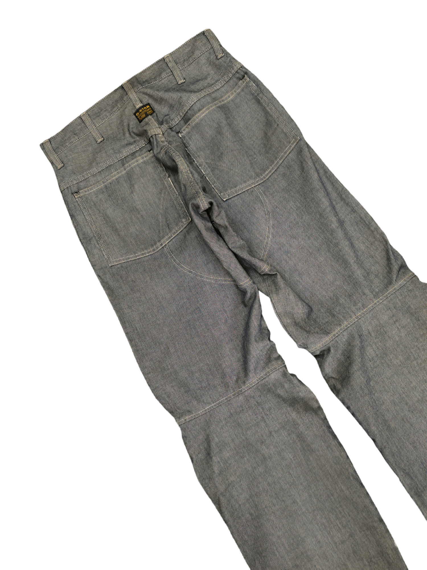 G-Star Vintage G Star Raw Denim Elwood Loose Distress Jeans Size US 31 - 7 Thumbnail