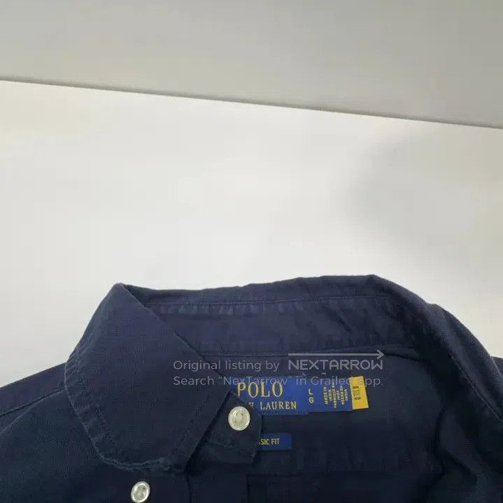 Polo Ralph Lauren Polo Ralph Lauren SS23 Logo Embroidery Oxford Long Sleeve S Size US L / EU 52-54 / 3 - 4 Thumbnail