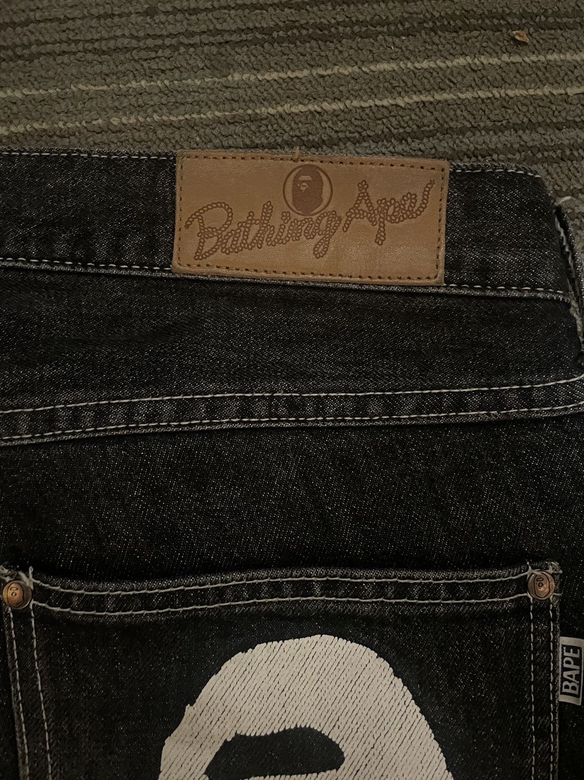 Bape Ape Head Denim Size US 34 / EU 50 - 4 Thumbnail