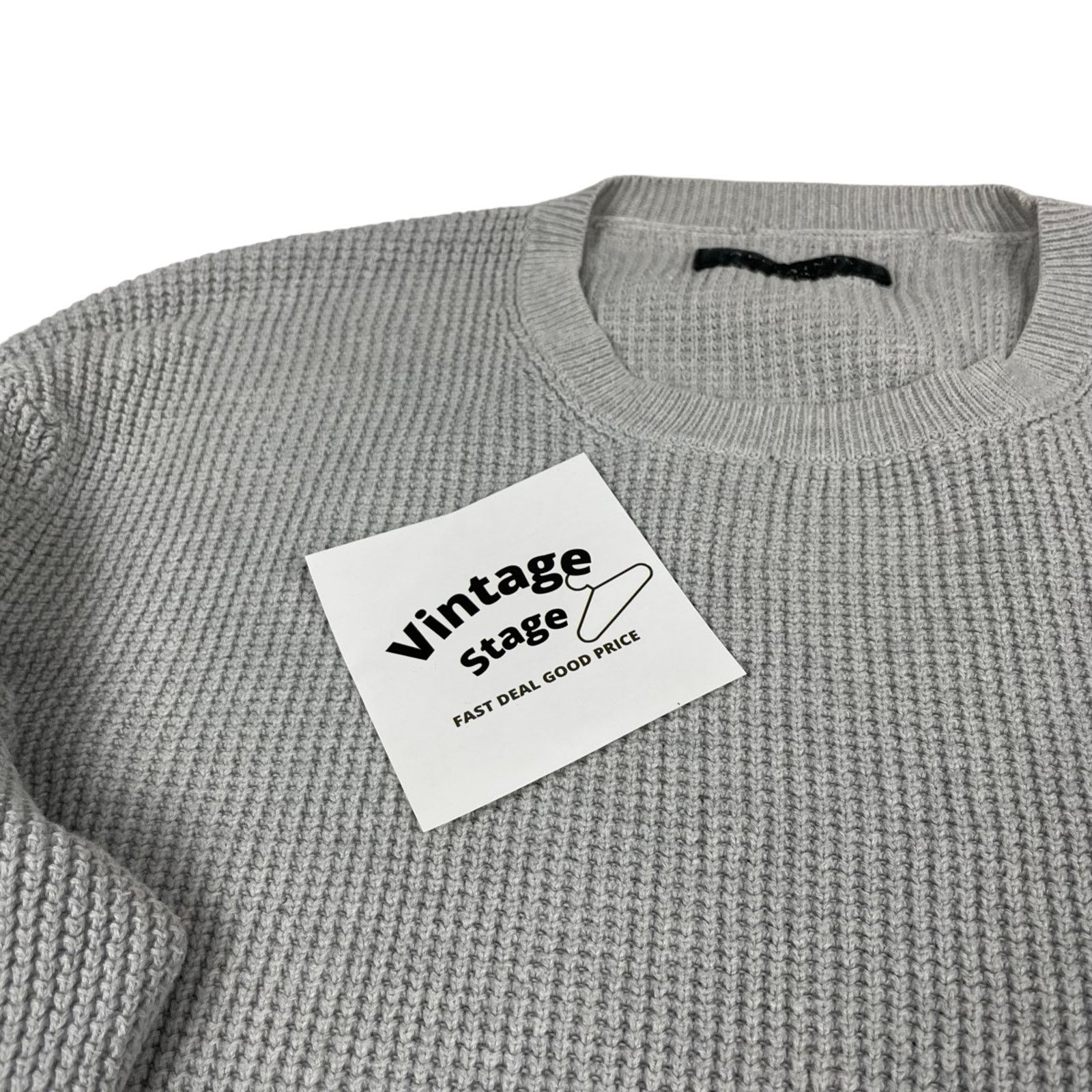 Allsaints Allsaints Sweater Grey Size M with small logo Size US M / EU 48-50 / 2 - 4 Thumbnail